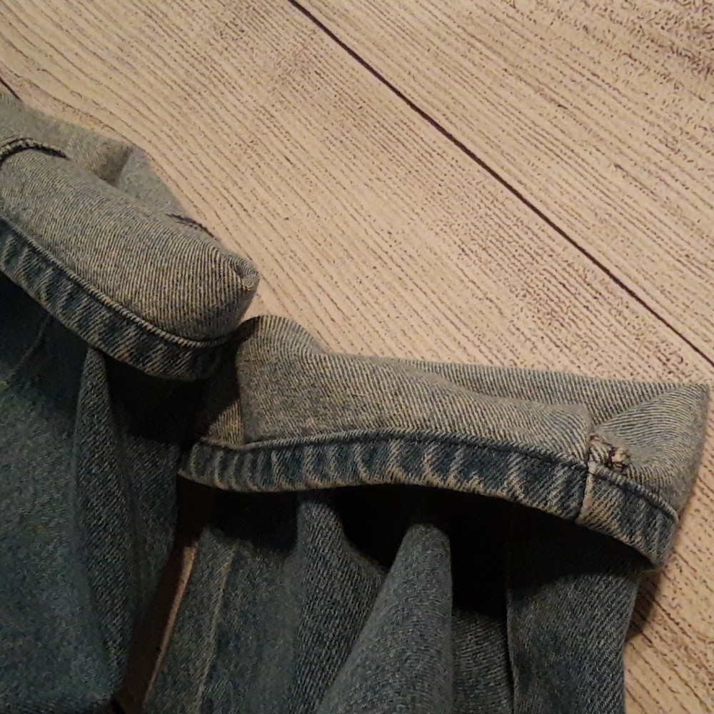 Giorgio Armani VTG 90s Denim Spa V Durini N 24 Milano Made In Italy COTTON 32x32 - Picture 11 of 16